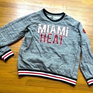 Miami Heat Gray Sweaterp L